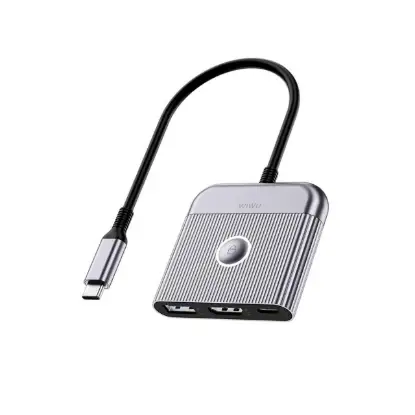 نمایش جزئیات هاب 3 پورت USB-C ویوو مدل Travel Wi-HB002