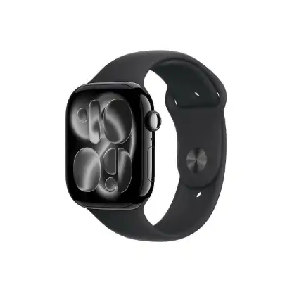 نمایش جزئیات ساعت هوشمند اپل واچ مدل Series 11 jet BlacK Al Black SB 42mm