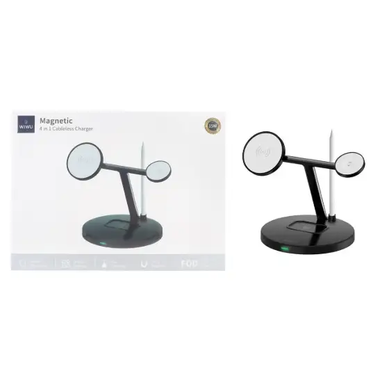 تصویر شارژر بی سیم چندکاره ویوو مدل Wi-W032