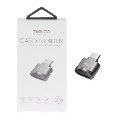 نمایش جزئیات رم ریدر USB-C یسیدو مدل GS19