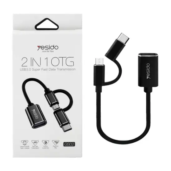 تصویر تبدیل OTG یسیدو مدل GS02