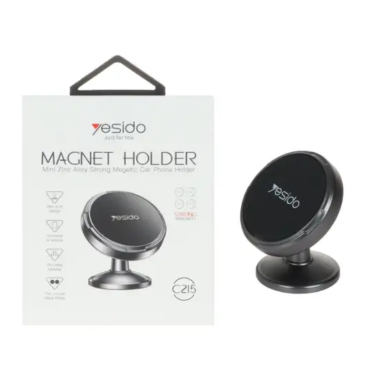 تصویر پایه نگهدارنده گوشی موبایل مگنتی یسیدو مدل C215