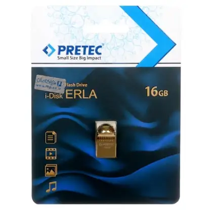 نمایش جزئیات فلش مموری پرتک مدل  Erla USB 2.0 ظرفیت 16 گیگابایت