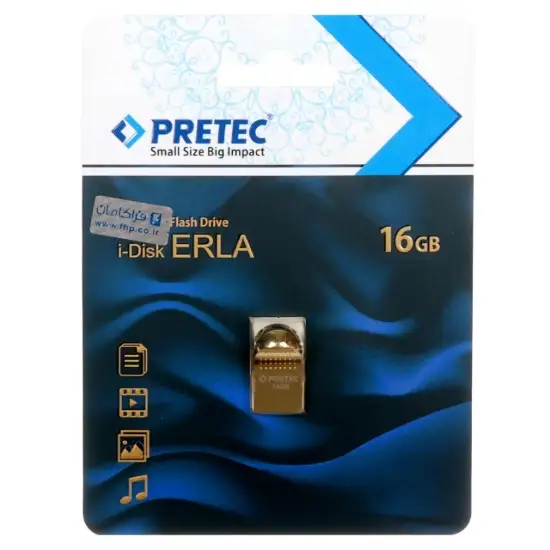 تصویر فلش مموری پرتک مدل  Erla USB 2.0 ظرفیت 16 گیگابایت