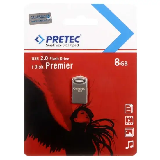 تصویر فلش مموری پرتک مدل  Premier USB 2.0 ظرفیت 8 گیگابایت