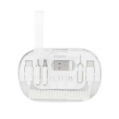 نمایش جزئیات مجموعه لوازم جانبی موبایل کلومن مدل KD-KIT