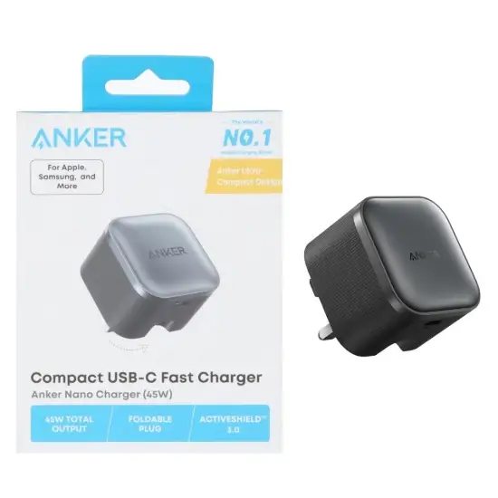 تصویر شارژر دیواری 45 وات تک پورت انکر مدل A2692K11