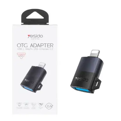 نمایش جزئیات تبدیل USB2.0 به لایتنینگ یسیدو مدل GS32