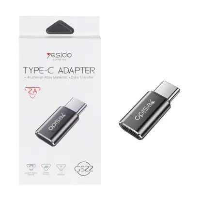 نمایش جزئیات تبدیل USB-C یسیدو مدل GS22