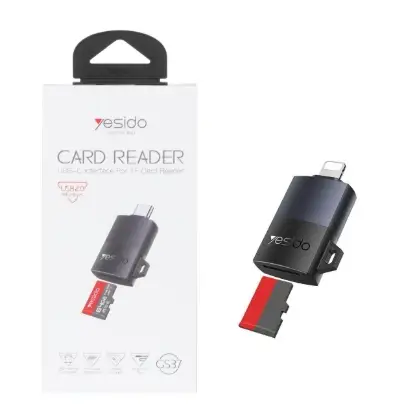 نمایش جزئیات رم ریدر USB-C یسیدو مدل GS38