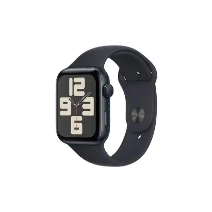 نمایش جزئیات ساعت هوشمند اپل واچ مدل Series SE 2025 Midnight Al Midnight SB 40mm