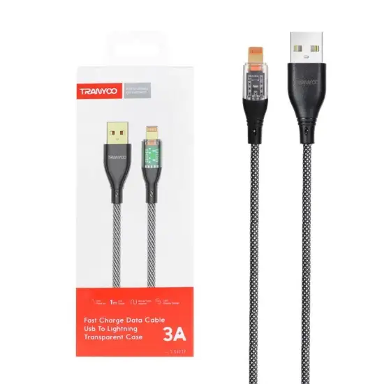 تصویر کابل تبدیل USB به لایتنینگ ترانیو مدل T-X40 IP