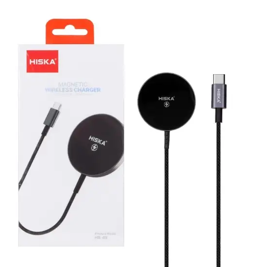 تصویر شارژر بی سیم هیسکا مدل HR-08
