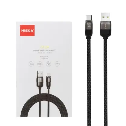 نمایش جزئیات کابل تبدیل 66 وات USB-C هیسکا مدل LX-901AC