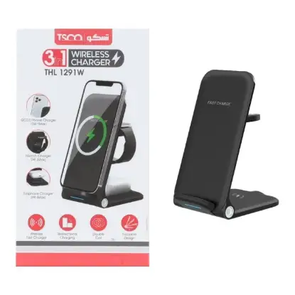 نمایش جزئیات شارژر بی سیم سه کاره تسکو مدل THL 1291W