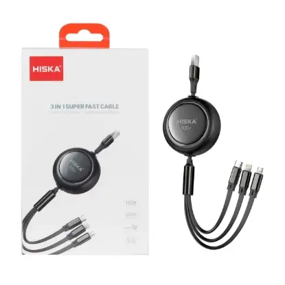 نمایش جزئیات کابل تبدیل سه کاره هیسکا مدل LX-34