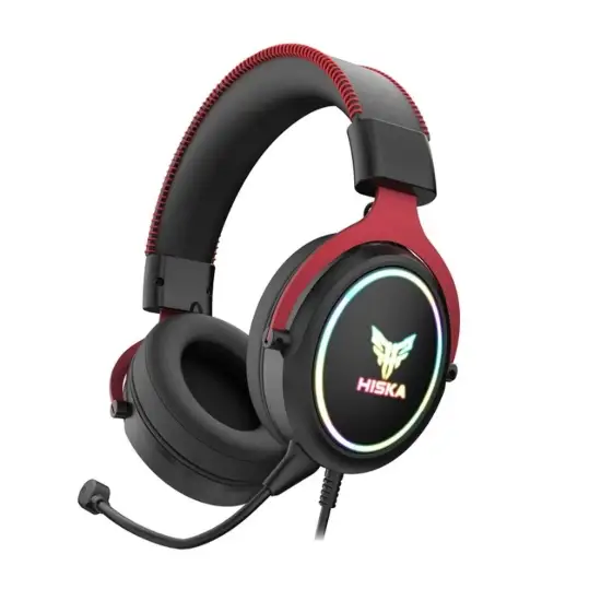 تصویر هدفون با سیم گیمینگ هیسکا مدل GHR-05