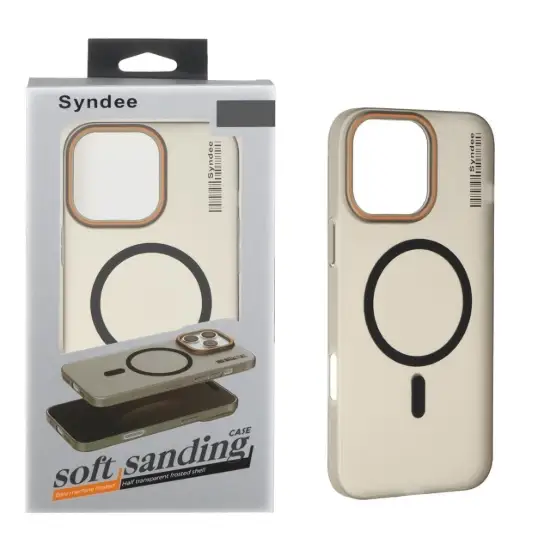 تصویر قاب گوشی موبایل سیندی مدل پشت مات مگ سیف دار