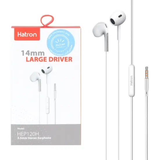 تصویر هندزفری باسیم هترون مدل HEP120H