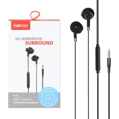 نمایش جزئیات هندزفری باسیم هترون مدل HEP130VH