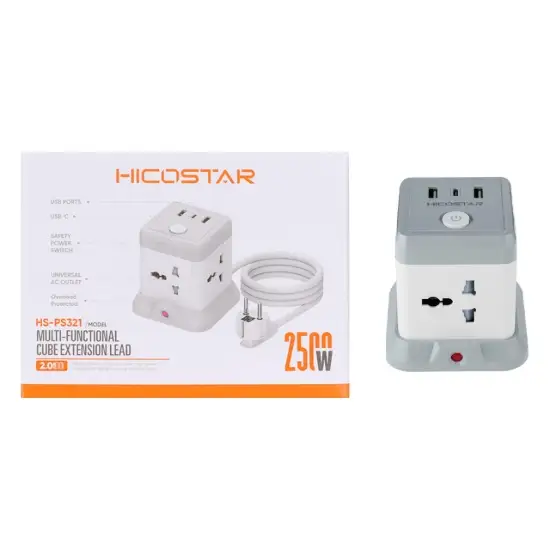 تصویر چندراهی برق هایکواستار مدل HS-PS321