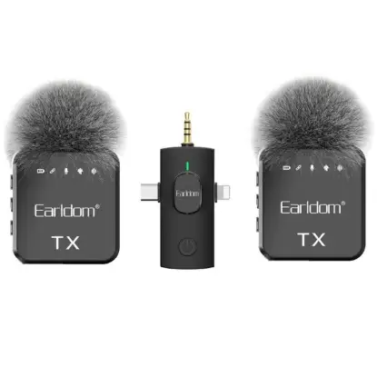 نمایش جزئیات میکروفن بی سیم ارلدام مدل MC13