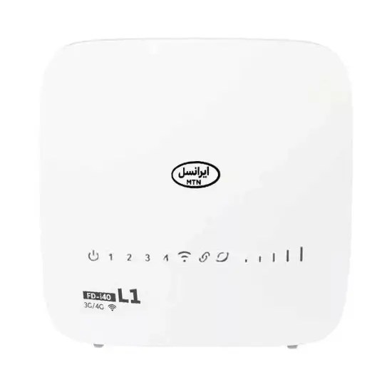 تصویر مودم 3G/4G ایرانسل مدل FD-i40 L1 ثبت شده