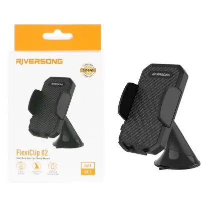 نمایش جزئیات پایه نگهدارنده گوشی موبایل ریورسانگ مدل FlexiClip 02 CH21