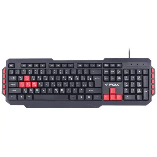 تصویر کیبورد با سیم ایکس پی پروداکت مدل XP-8100N
