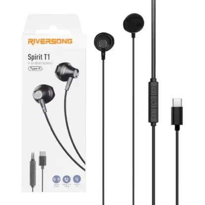 نمایش جزئیات هندزفری باسیم ریورسانگ با پورت USB-C مدل Spirit T1 EA272