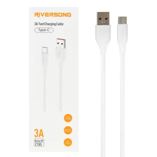 تصویر کابل تبدیل USB به USB-C ریورسانگ مدل Beta 09 CT85
