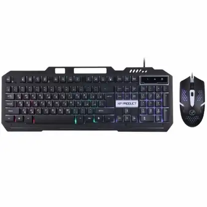 نمایش جزئیات کیبورد و ماوس باسیم گیمینگ ایکس پی پروداکت مدل XP-11400N