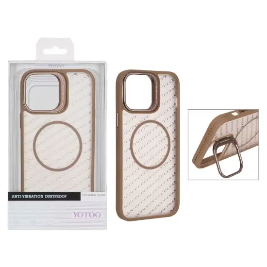 تصویر قاب گوشی موبایل یوتو مات مگ سیف دار استند شو