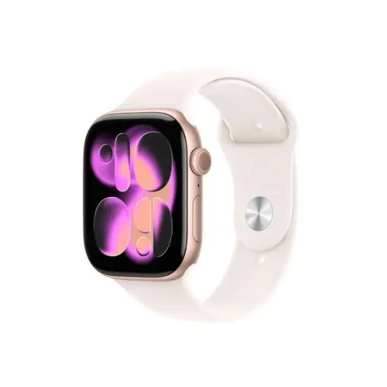 تصویر ساعت هوشمند اپل واچ مدل Series 11 Rose Gold Al LB SB - 42MM