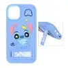 قاب گوشی موبایل سیلیکونی مدل Stitch استندشو - تصویر یکم