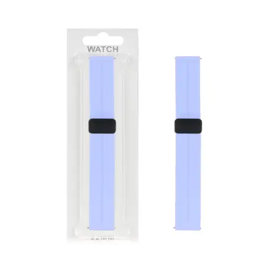 تصویر بند ساعت اورجینال سیلیکونی مگنتی سایز 20 میلی متر