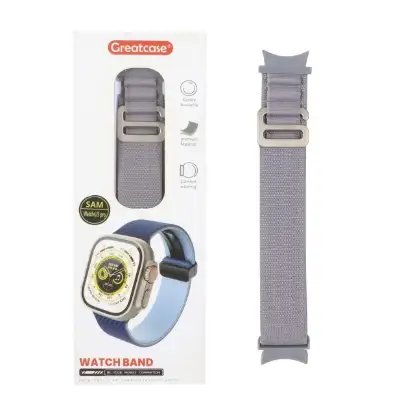 نمایش جزئیات بند ساعت پارچه ای آلپاین Samsung Galaxy Watch 4 / Watch 5 Pro