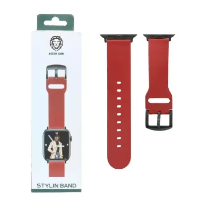 نمایش جزئیات بند اپل واچ چرمی گرین لاین مدلStylin Band سایز 42/44/45/46/49 میلیمتری