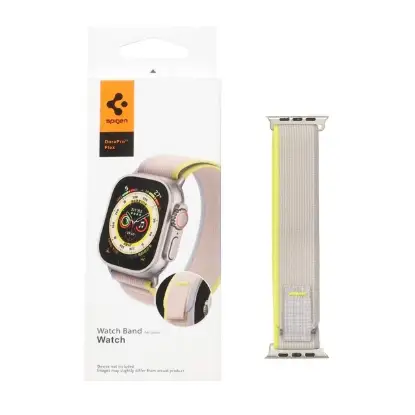 نمایش جزئیات بند اپل واچ چسبی اورجینال اسپیگن مدل DuraoPro Fiex سایز 42/44/45/46/49 میلیمتری