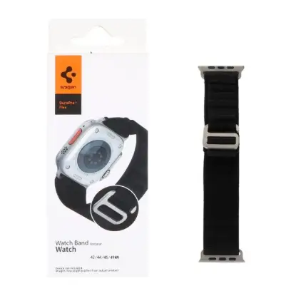 نمایش جزئیات بند اپل واچ اورجینال اسپیگن مدل DuraPro Flex SP-O8 سایز 42/44/45/46/49 میلیمتری