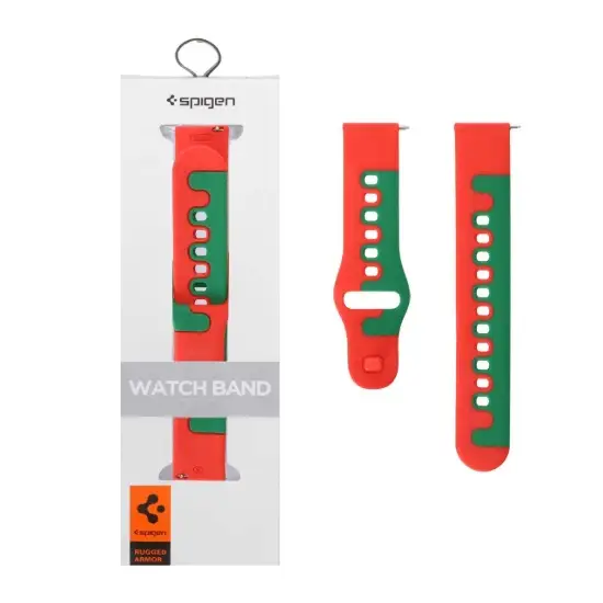 تصویر بند اپل واچ اورجینال اسپیگن مدل Rugged Armor سایز 20 میلیمتری