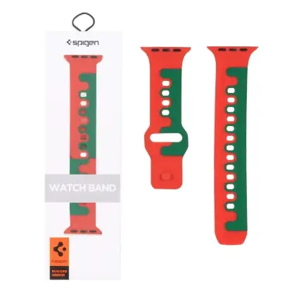 نمایش جزئیات بند اپل واچ اورجینال اسپیگن مدل Rugged Armor سایز 42/44/45/46/49 میلیمتری