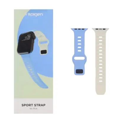 نمایش جزئیات بند اپل واچ اورجینال اسپیگن مدل Sport Strap سایز 42/44/45/46/49 میلیمتری