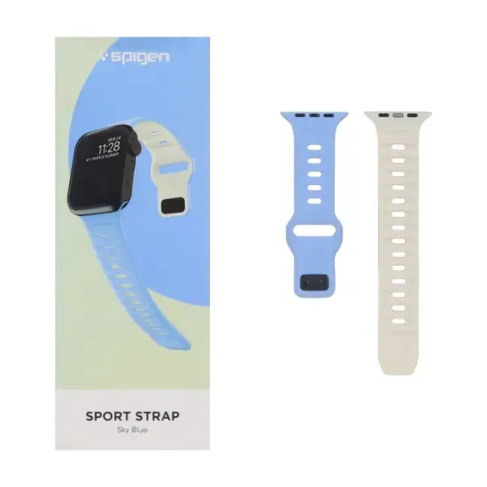 تصویر بند اپل واچ اورجینال اسپیگن مدل Sport Strap سایز 42/44/45/46/49 میلیمتری