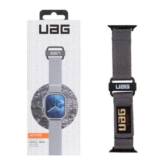 تصویر بند اپل واچ اورجینال چسبی یو ای جی مدل اسپرت سایز 42/44/45/46/49 میلیمتری