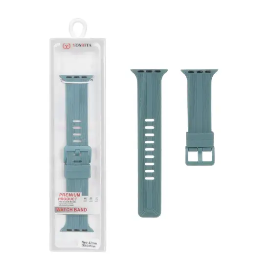 تصویر بند اپل واچ  اورجینال سیلیکونی یوشیتا مدل Groove سایز 38/40/41 میلیمتری