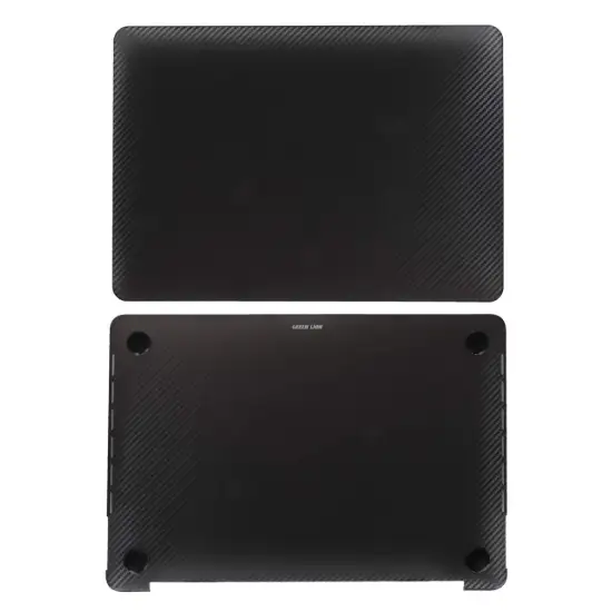 تصویر کاور گرین لاین مدل Carbon Fiber Grain GNCFM13P20BK مناسب برای مک بوک 13Pro 2020