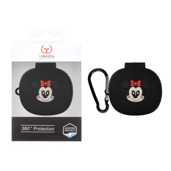 تصویر کاور ایرپاد سیلیکونی یوشیتا عروسک برجسته مدل میکی موس