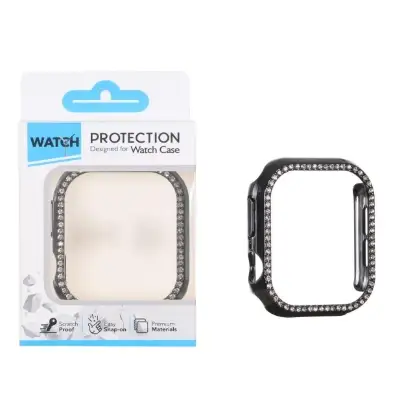 نمایش جزئیات کاور اپل واچ مدل S10 نگین دار سایز 42 میلیمتری