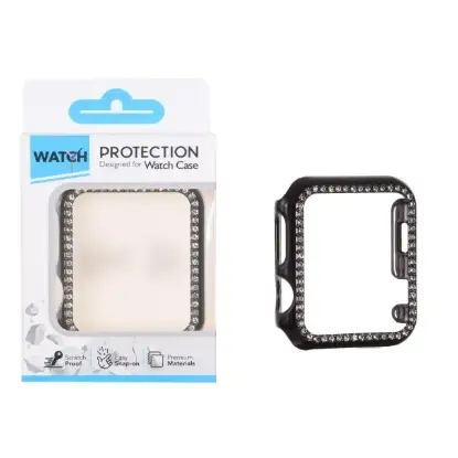 نمایش جزئیات کاور اپل واچ مدل نگین دار سایز 38 میلیمتری